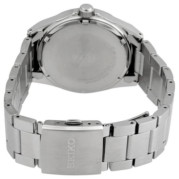 NWT Authentic Seiko Classic Quartz Black Dial Men's Watch - Picture 3 of 3